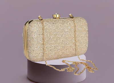 HouseOfCommon Party, Casual, Formal, Sports Gold  Clutch