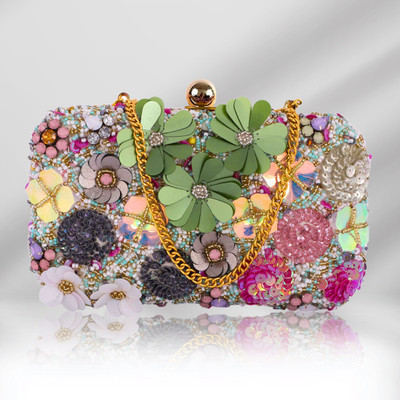Rezzy Party Multicolor  Clutch