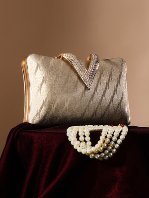 Globus Party Gold  Clutch