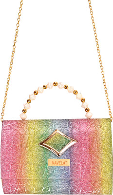 NAVELA Women Multicolor Pouch Potli