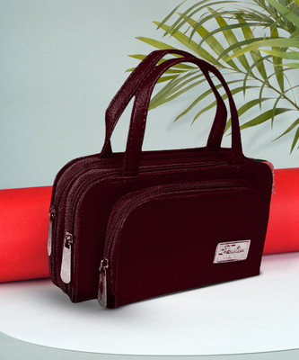 RAPID COSTORE Casual Brown  Clutch