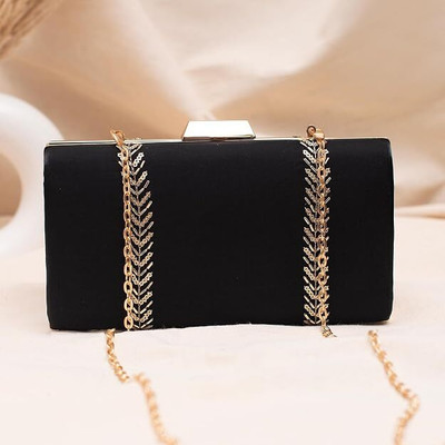 ARTKLIM Party Black, Gold  Clutch