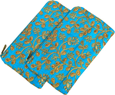 KUBER INDUSTRIES Casual Blue  Clutch