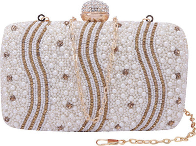 Swisni Party Cream  Clutch