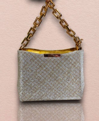 ANITA FASHION Party, Casual, Formal Gold, Silver  Clutch