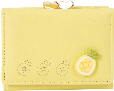 valerie Casual Yellow  Clutch