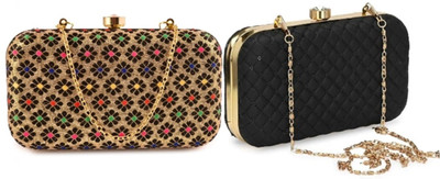 BABERWAL ENTERPRISES Party Multicolor  Clutch