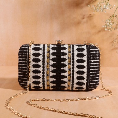 Swisni Formal Black  Clutch