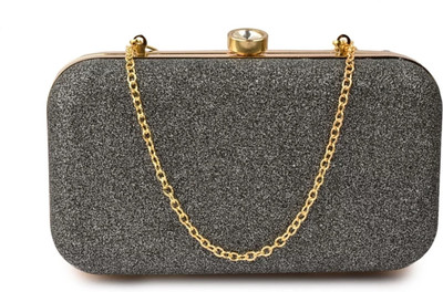 BABERWAL ENTERPRISES Casual, Formal, Party, Sports Grey  Clutch
