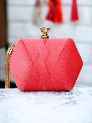 D'vine Luxe Party Multicolor  Clutch