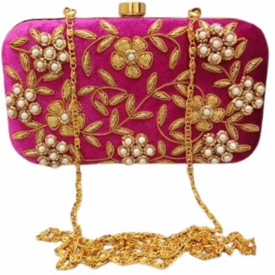 Fashion Overseas Casual Pink  Clutch