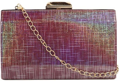 Emm Party Maroon  Clutch