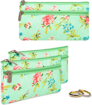 KUBER INDUSTRIES Casual Green  Clutch(Pack of: 3)