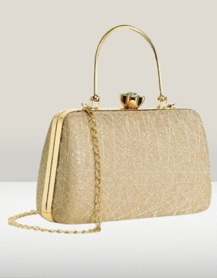 blissings Party Gold  Clutch