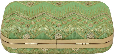 RAPID COSTORE Casual Green  Clutch