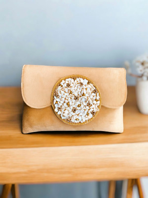 Nimasha Urbane Party Cream  Clutch