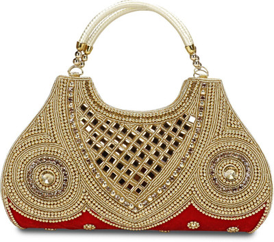 LONGING TO BUY Party Red  Clutch