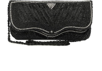 Zari and Fashion Party Black  Clutch