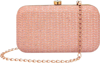 Fandu collection Party Peach  Clutch