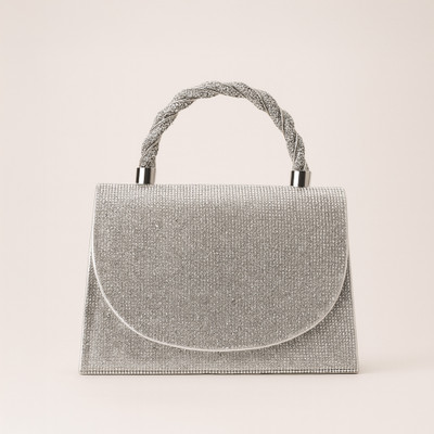 LINO PERROS Party Silver  Clutch
