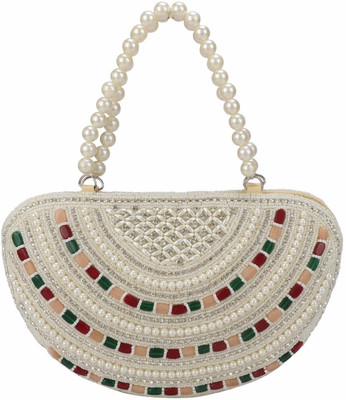 LONGING TO BUY Party White  Clutch