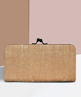 Riddhi Imperial Party Gold  Clutch