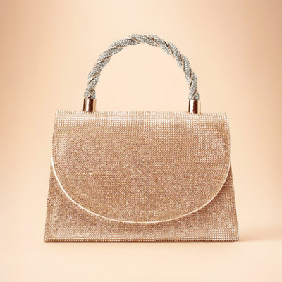 LINO PERROS Party Gold  Clutch