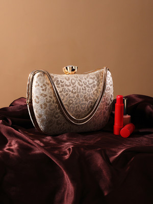 Globus Party Gold  Clutch