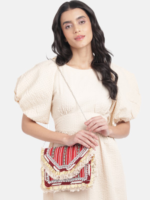 Sangria Party Red  Clutch