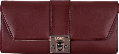 S Mark Casual, Formal, Party Brown  Clutch