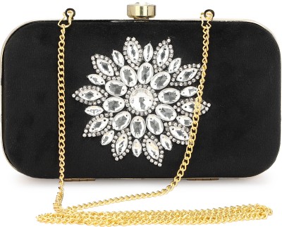 Fashion Overseas Party Black  Clutch