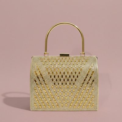 JainTraders Party Gold  Clutch