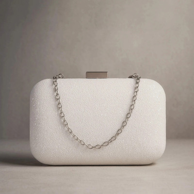 LINO PERROS Party White  Clutch