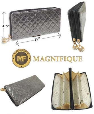 Vishal Creations Party Grey  Clutch