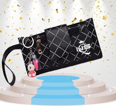 QNS Casual, Formal, Party, Sports Black  Clutch