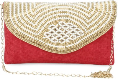 Shristi handicraft Multicolor Clutch fashionable Unique Handwork Clutch For Wedding