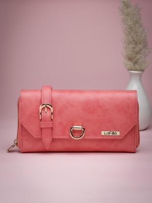 LaFille Casual Pink  Clutch