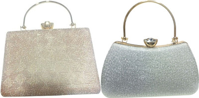 Seamount Party Gold, Silver  Clutch(Pack of: 2)