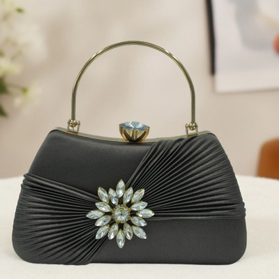 troveo Party Black  Clutch
