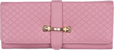 Leather Land Formal, Casual Pink  Clutch
