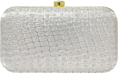 Fandu collection Party Silver  Clutch