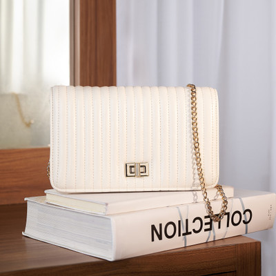 ACCESSORIZE LONDON Women White Shoulder Bag