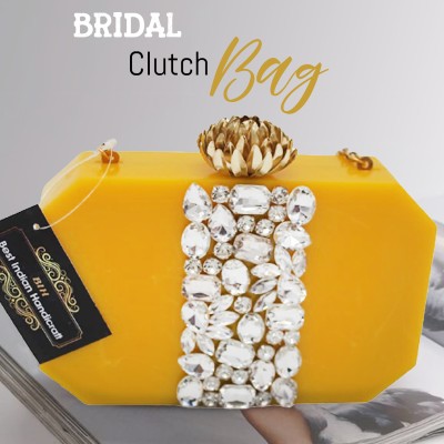 NSH Party Yellow  Clutch