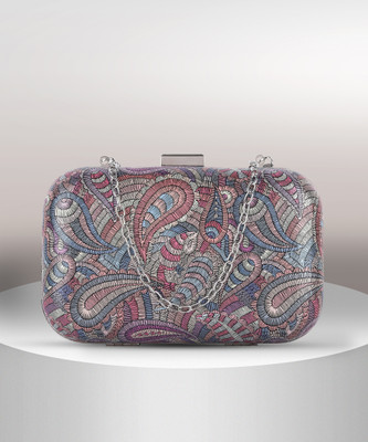 LINO PERROS Casual Multicolor  Clutch