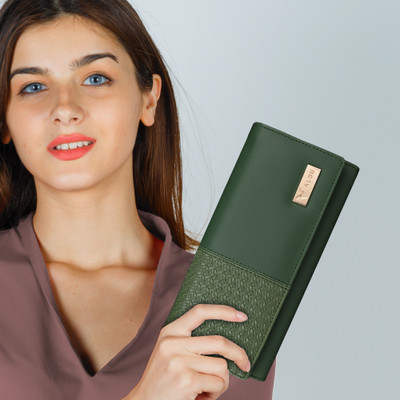 ALSU Casual, Party, Formal Green  Clutch