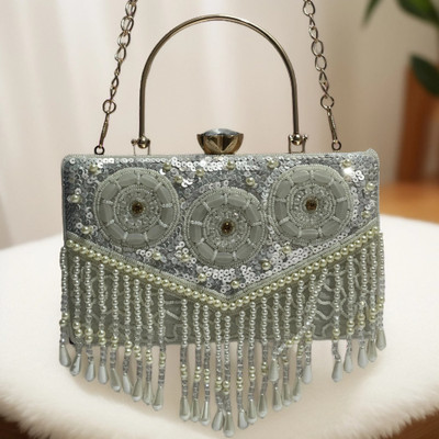 Bella Moda Party Cream  Clutch