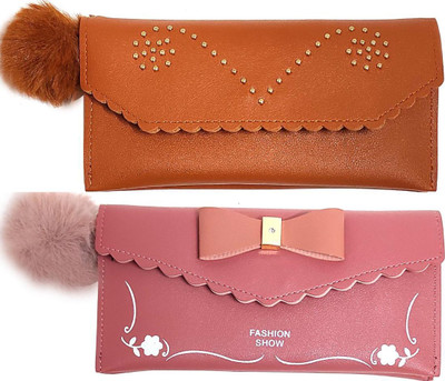 Mahabal Casual, Party, Formal Brown, Pink  Clutch