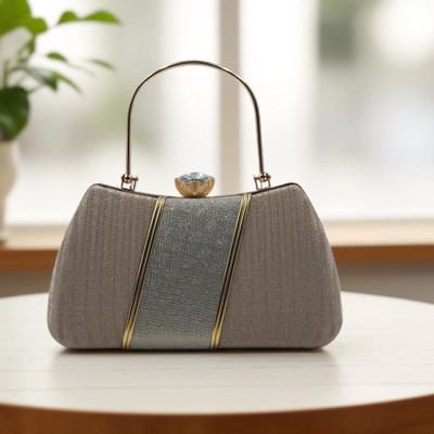 Bella Moda Party, Casual Gold  Clutch