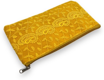 Raangdesi Casual Yellow  Clutch