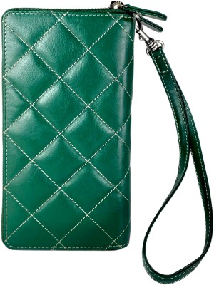 M I ENTERPRISE Party, Casual, Formal Green  Clutch